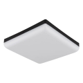 Globo - LED-kattovalaisin LED/12W/230V 4000K 22x22 cm musta