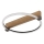 Globo - LED kattovalaisin LED/15W/230V 3000K 41,4x38 cm beige