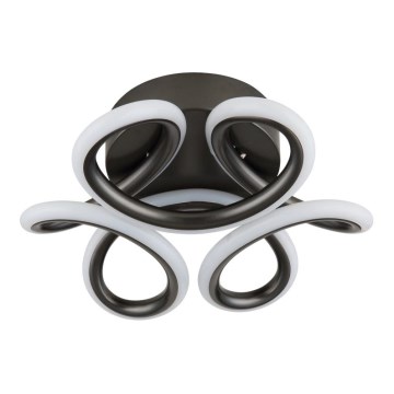 Globo - LED-kattovalaisin LED/24W/230V 2700/4000/6000K halkaisija 26 cm musta