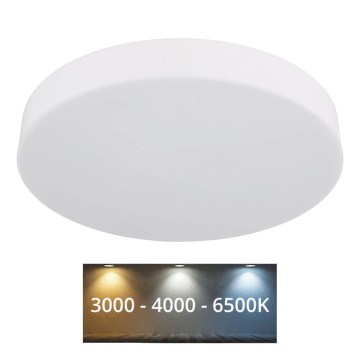 Globo - LED-kattovalaisin LED/24W/230V 3000K/4000K/6500K halkaisija 30 cm valkoinen
