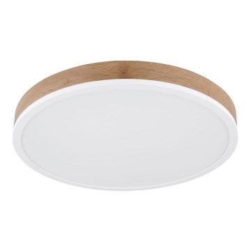 Globo - LED-kattovalaisin LED/24W/230V halkaisija 45 cm ruskea