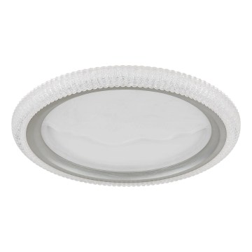 Globo - LED-kattovalaisin LED/28W/230V 3000/4000/6500K halkaisija 39,5 cm hopeanvärinen