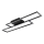 Globo - LED Kattovalaisin LED/30W/230V 3000K 80x22 cm