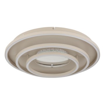 Globo - LED-kattovalaisin LED/40W/230V 3000/4000/6000K halkaisija 51 cm beige