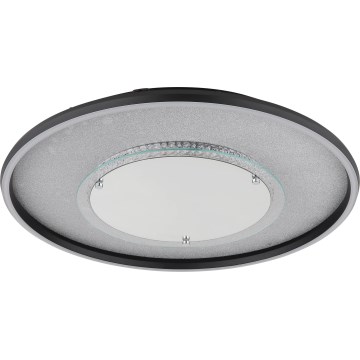 Globo - LED-kattovalaisin LED/40W/230V 3000/4000/6000K Ø 51,5 cm musta