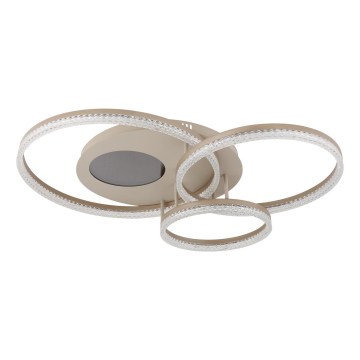 Globo - LED-kattovalaisin LED/40W/230V 3000K 78x60 cm beige