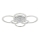 Globo - LED-kattovalaisin LED/48W/230V 2700/4000/6000K 60,5x78 cm