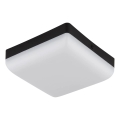 Globo - LED-kattovalaisin LED/8W/230V 4000K 12x12 cm musta