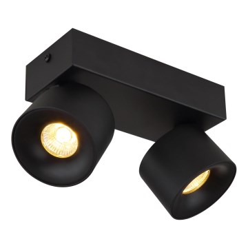 Globo - LED-kohdevalaisin 2xLED/6W/230V musta