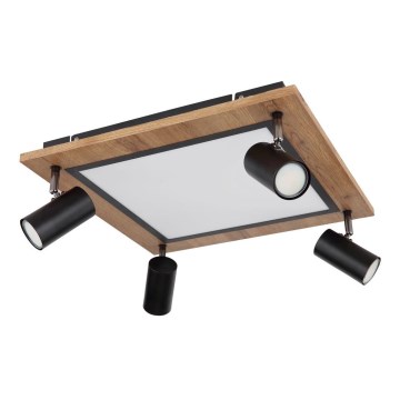 Globo - LED-kohdevalaisin 4xGU10/5W/230V + LED/24W/230V