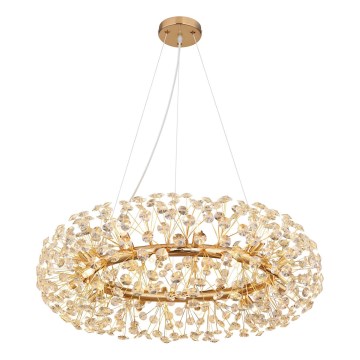 Globo - LED-kristallikruunu johdossa 20xG9/3,5W/230V