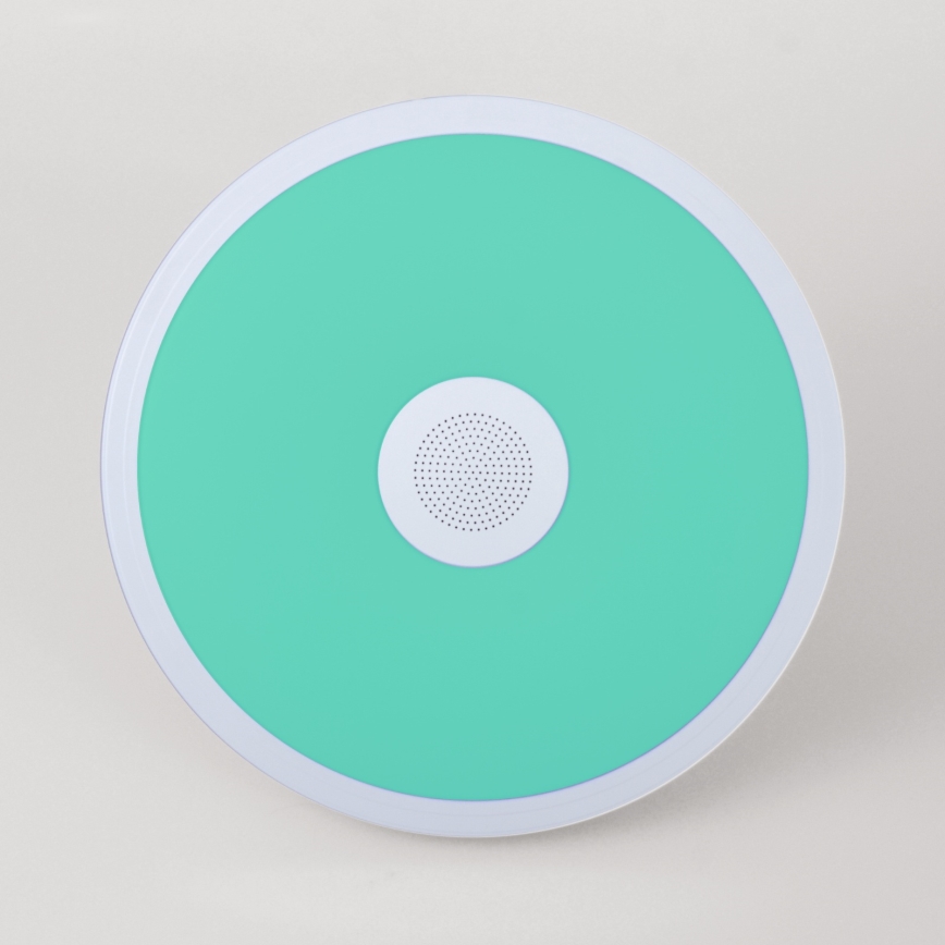 Globo - LED RGBW Himmennettävä kylpyhuonevalo kaiuttimella LED/18W/230V 3000-6500K IP44 + kauko-ohjaus