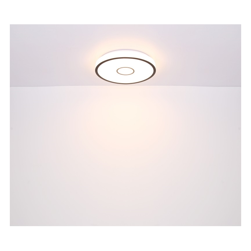 Globo- LED RGB himmennettävä kylpyhuonevalaisin LED/30W/230V IP44 Wi-Fi Tuya + kaukosäädin
