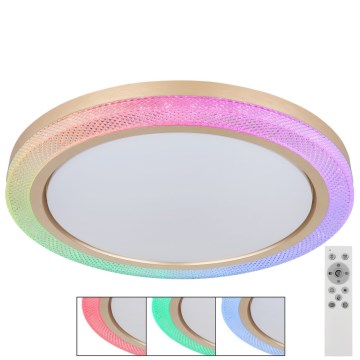 Globo - LED RGBW himmennettävä kattovalaisin LED/20W/230V 2700-6500K + kaukosäädin