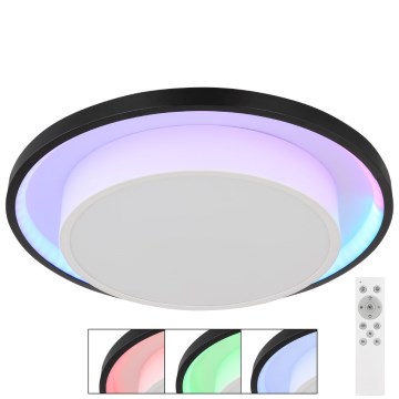 Globo - LED RGBW himmennettävä kattovalaisin LED/21W/230V 2700-6500K + kaukosäädin