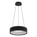 Globo - LED-riippuvalaisin kaapelilla LED/45W/230V 2700/4000/6000K halkaisija 46 cm musta