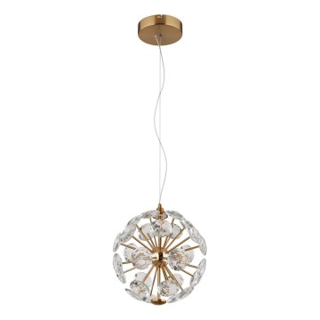 Globo - LED-riippuvalaisin vaijerilla LED/12W/230V 3000K kultainen