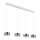 Globo - LED-riippuvalaisin vaijerilla LED/24W/230V valkoinen/savunharmaa