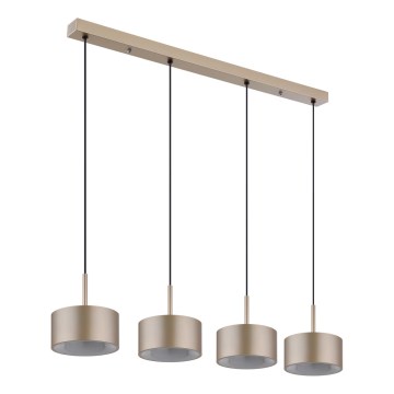 Globo - LED-riippuvalaisin vaijerilla LED/40W/230V 3000K messinki
