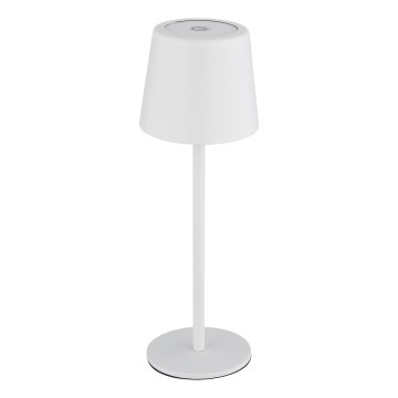 Globo - LED-säädettävä ulkokäyttöön tarkoitettu kosketuspöytävalaisin LED/2W/5V 3000/4000/6000K 2200 mAh IP44 valkoinen