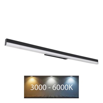 Globo - LED-seinävalaisin LED/18W/230V 3000/6000K 80 cm musta