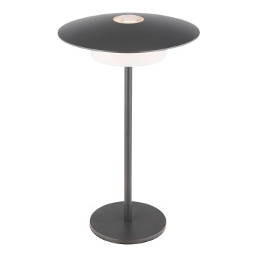 Globo - LED ulkokäyttöön tarkoitettu ladattava kosketuspöytävalaisin LED/3W/3,7V 1800/2700/3000K IP44 1800 mAh harmaa