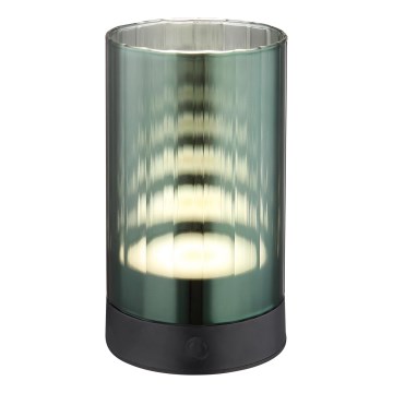 Globo - LED Ulkotila himmennettävä ladattava kosketus pöytävalaisin LED/2W/3,7V 2700/4000/6500K 1200mAh IP44 vihreä