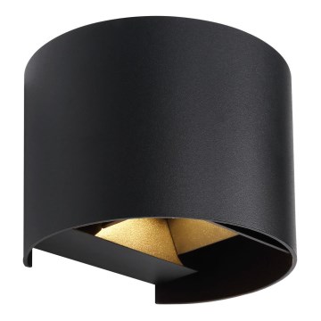 Globo - LED-ulkovalaisin 2xLED/3W/230V IP54 musta