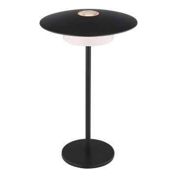 Globo - LED-ulkovalaisin ladattavalla kosketuspöytävalolla LED/3W/3,7V 1800/2700/3000K IP44 1800 mAh musta