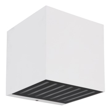 Globo - LED-ulkovalaisin seinälle, 6 W, 230 V, IP54, valkoinen