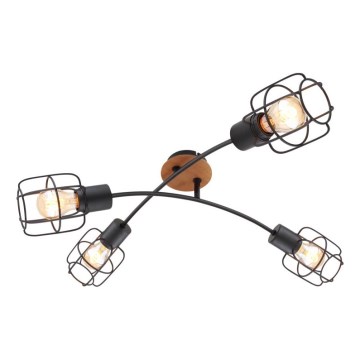 Globo - Pinta-asennettava kattovalaisin 4xE27/40W/230V
