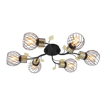 Globo - Pinta-asetettava kattokruunu 6xE27/40W/230V