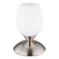 Globo - Pöytä kosketus lamppu 1xE14/25W/230V mattakromi