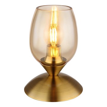 Globo - Pöytä kosketus lamppu 1xE14/25W/230V messinki