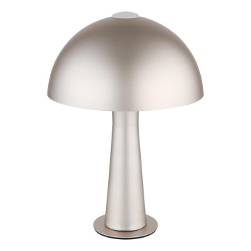 Globo - Pöytälamppu 1xE14/25W/230V mattakrominen