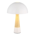 Globo - Pöytälamppu 1xE27ILLU/40W/230V valkoinen