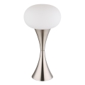 Globo - Pöytävalaisin 1xE14/25W/230V mattakromi