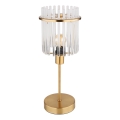 Globo - Pöytävalaisin 1xE14/40W/230V halkaisija 15 cm kulta