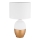 Globo - Pöytävalaisin 1xE14/40W/230V valkoinen