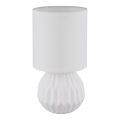 Globo - Pöytävalaisin 1xE14/40W/230V valkoinen