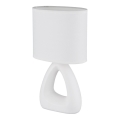 Globo - Pöytävalaisin 1xE14/40W/230V valkoinen