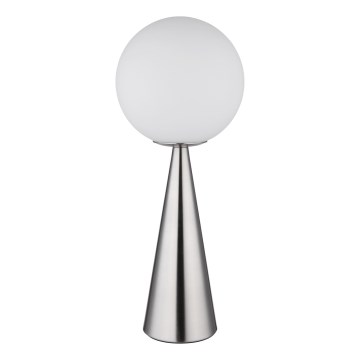 Globo - Pöytävalaisin 1xE27/40W/230V mattakromi