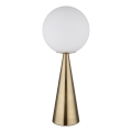 Globo - Pöytävalaisin 1xE27/40W/230V messinki