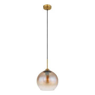 Globo - Riippuvalaisin johdolla 1xE27/60W/230V messinki
