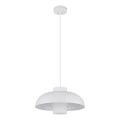 Globo - Riippuvalaisin kaapelilla 1xE27/60W/230V valkoinen