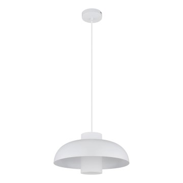 Globo - Riippuvalaisin kaapelilla 1xE27/60W/230V valkoinen
