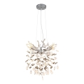 Globo - Riippuvalaisin kaapelilla 4xE14/40W/230V, hopeanvärinen