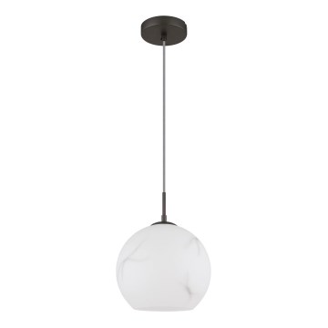 Globo - Riippuvalaisin vaijerilla 1xE27/60W/230V halkaisija 25 cm