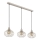 Globo - riippuvalaisin vaijerilla 3xE27/40W/230V beige