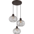 Globo - Riippuvalaisin vaijerilla 3xE27/40W/230V